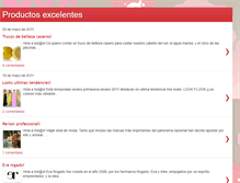 Tablet Screenshot of productosexcelentes2011.blogspot.com