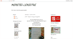 Desktop Screenshot of mereteslekestue.blogspot.com