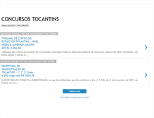 Tablet Screenshot of concursos-tocantins.blogspot.com