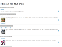 Tablet Screenshot of mrnovocain.blogspot.com