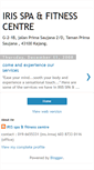 Mobile Screenshot of irisspa-fitness.blogspot.com