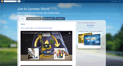 Desktop Screenshot of join2lyonessworld.blogspot.com