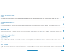 Tablet Screenshot of jobsfordubai.blogspot.com