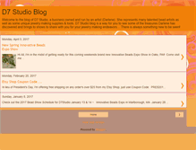 Tablet Screenshot of d7studioblog.blogspot.com
