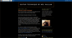 Desktop Screenshot of guitartechnique.blogspot.com