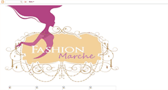 Desktop Screenshot of fashion-marche.blogspot.com