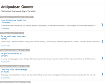 Tablet Screenshot of antipodean-gooner.blogspot.com