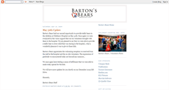 Desktop Screenshot of bartonsbears.blogspot.com