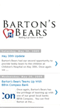 Mobile Screenshot of bartonsbears.blogspot.com