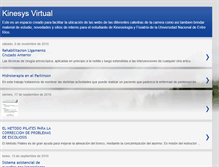 Tablet Screenshot of kinesiovirtual.blogspot.com