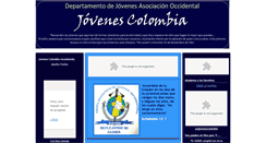 Desktop Screenshot of jovenescolombia.blogspot.com