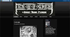 Desktop Screenshot of kronofogdenband.blogspot.com