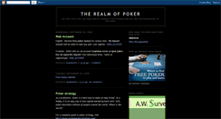 Desktop Screenshot of pokersensation.blogspot.com