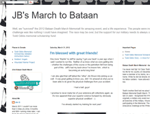 Tablet Screenshot of jb-march-to-bataan.blogspot.com