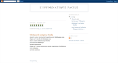 Desktop Screenshot of linformatiquefacile.blogspot.com