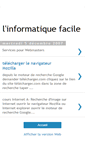 Mobile Screenshot of linformatiquefacile.blogspot.com