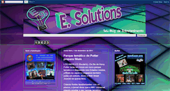 Desktop Screenshot of entertsolutions.blogspot.com