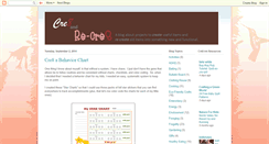 Desktop Screenshot of cre8andrecre8.blogspot.com