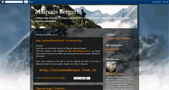 Desktop Screenshot of mauvaisberger.blogspot.com