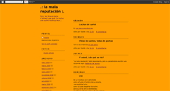 Desktop Screenshot of la-mala-reputacion.blogspot.com