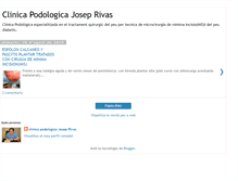 Tablet Screenshot of cirugiapodologica.blogspot.com