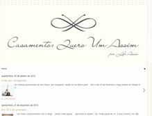 Tablet Screenshot of casamentoqueroumassim.blogspot.com