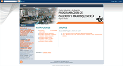 Desktop Screenshot of horarioscalzado.blogspot.com
