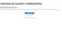 Tablet Screenshot of horarioscalzado.blogspot.com