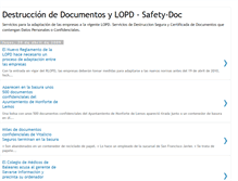Tablet Screenshot of destrucciondedocumentos.blogspot.com