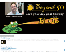 Tablet Screenshot of beyond50radio.blogspot.com