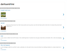 Tablet Screenshot of darrksunshine.blogspot.com