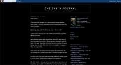 Desktop Screenshot of one-day-in-.blogspot.com