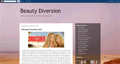 Desktop Screenshot of beautydiversion.blogspot.com