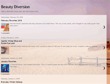 Tablet Screenshot of beautydiversion.blogspot.com