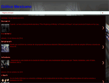 Tablet Screenshot of goticomexicano.blogspot.com