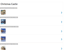 Tablet Screenshot of christmascastle.blogspot.com