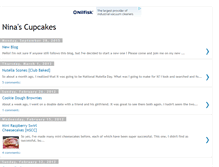 Tablet Screenshot of ninascupcakes.blogspot.com