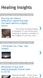 Mobile Screenshot of healinginsights.blogspot.com