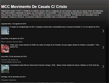 Tablet Screenshot of mccmovimentodecasaisccristo.blogspot.com