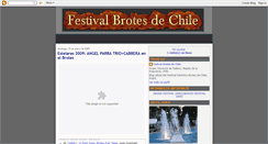 Desktop Screenshot of brotesdechile.blogspot.com