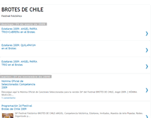 Tablet Screenshot of brotesdechile.blogspot.com