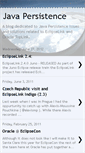 Mobile Screenshot of java-persistence.blogspot.com