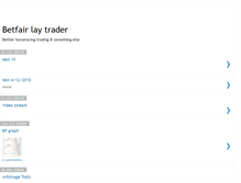 Tablet Screenshot of betfair-lay-trader.blogspot.com
