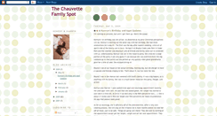 Desktop Screenshot of chauvette.blogspot.com