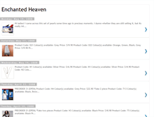 Tablet Screenshot of enchanted-heaven.blogspot.com