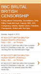 Mobile Screenshot of bbcbrutalbritishcensorship-irishblog.blogspot.com