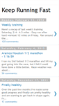 Mobile Screenshot of keeprunningfast.blogspot.com