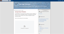 Desktop Screenshot of marriage-education.blogspot.com