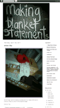 Mobile Screenshot of makingblanketstatements.blogspot.com