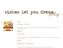 Tablet Screenshot of allywishes.blogspot.com